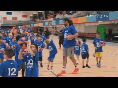 Steven Adams in New Zealand