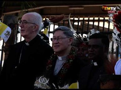 CARDINAL TAGLE ARRIVES