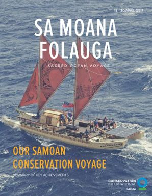 Samoana Folauga - Sacred ocean voyage: Our Samoan conservation voyage
