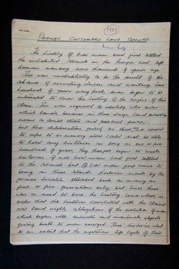 Original customary land tenure by Andrew Gedy, 1987
