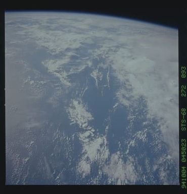 STS068-272-093 - STS-068 - Earth observations during STS-68 mission