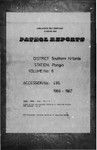 Patrol Reports. Southern Highlands District, Pangia, 1966 - 1967
