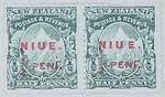 Stamps: New Zealand - Niue Half Penny