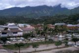 French Polynesia, panoramic cityscape of Papeete