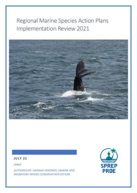 Regional Marine Species Action Plans Implementation Review 2021