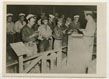 Dr. Samuel Lichter conducts Friday evening services for Jewish seaman..., 1944