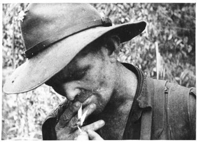 Portrait of Tom Kidd in Namling, New Guinea, 19 July, 1943