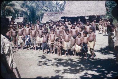 People of Dawada village, mountain people brought down to the coast to live (2) : Normanby Island, D'Entrecasteaux Islands, Papua New Guinea, 1956-1959 / Terence and Margaret Spencer