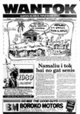 Wantok Niuspepa--Issue No. 0756 (December 29, 1988)