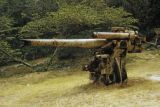 Northern Mariana Islands, abandoned weapon at former Japanese command post on Saipan Island