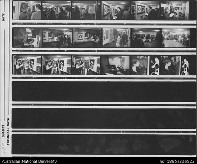 Proof sheet of Union Art Show