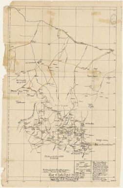 Map of sub-div. 5 Aitape Dist., showing census patrols 1930-1931 (55)