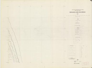Sohano and environs large scale topographic map series Papua New Guinea (Sheet PV3502-II)
