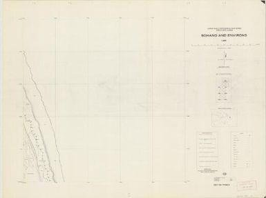 Sohano and environs large scale topographic map series Papua New Guinea (Sheet PV3502-II)