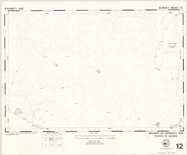 Milinch of ... : fourmil of ... (12 - Fourmil of Madang - Milinch of Kranket NW)