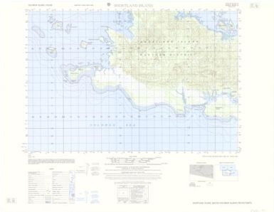 Solomon Islands 1:50,000: Shortland Island (6936-IV)