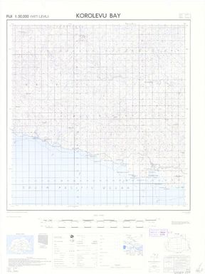 Fiji 1:50,000: Korolevu Bay (Sheet Viti Levu 17)