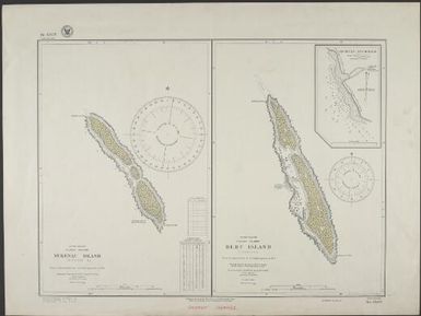 Nukunau Island (Byron I.), Gilbert Islands, South Pacific : Beru Island (Francis I.), Gilbert Islands, South Pacific / Hydrographic Office, U.S. Navy