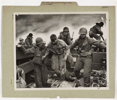 Coast Guard Brings Out Iwo Jima Wounded