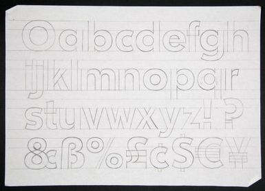 Churchward Legible Bold Sketch