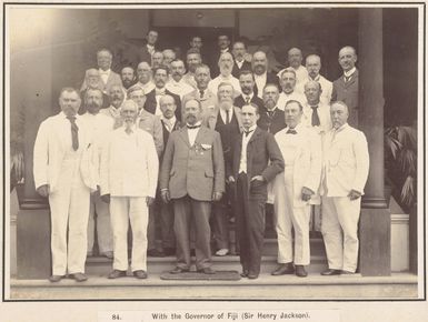 Sir Henry Jackson and Parliamentary party, Fiji, 1903