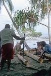 Work day. Teaku (standing), Tugalo, Teata, Nemaia, Ielome