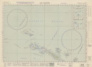 Australian aeronautical map: Kavieng (Sheet A9)