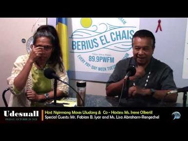 Udesuall Program ft. Fabian Iyar and Ms. Lisa Abraham-Rengechel (10.28.2021)