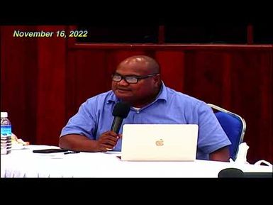 2022 11 16 confirmation hearing with MR Ellison Ellis for FIB BOARD