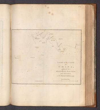 Chart of the Coast of China adjacent to Honghai Island... 1759