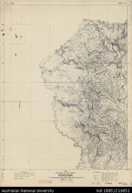 Papua New Guinea, Kundiawa, Sheet 1, 1:2 500