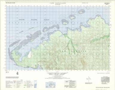 New Ireland 1:50,000 (5850-IV , ed.2)