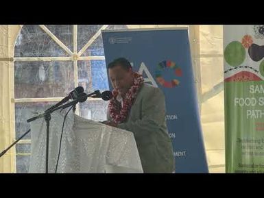 Hon Niuava Eti Malolo - Tatalaina 'o Mailei Pua'a mō 'Upolu (Fugalei Market) - 15 Mati 2025