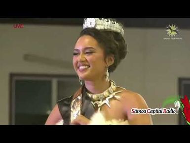 MISS PACIFIC ISLANDS 2024 - Moemoana Safa'ato'a Schwenke (Miss Sāmoa) - Sāmoa Capital Radio