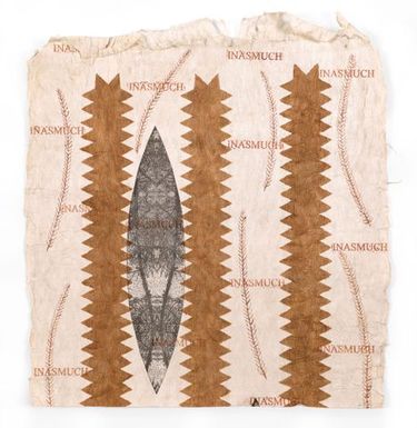 'Ahu (Norfolk tapa) titled '“Said Wi Es” – Where We Are'