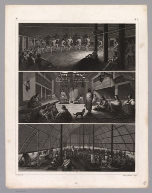 (View) Plate 42. (Peoples of Samoa, Chinooks, Tabiteuea (in Gilbert Islands)).