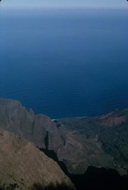 [Aerial view of ocean from Kauai Island, United States]