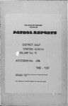 Patrol Reports. Gulf District, Kerema, 1932-1933