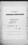 Patrol Reports. Northern District, Tufi, 1960 - 1961