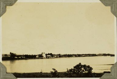 View of the waterfront at Apia, Samoa, 1928