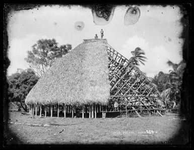 House [faletele] building, Samoa