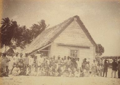 Trading Station Penrhyn. From the album: Views in the Pacific Islands