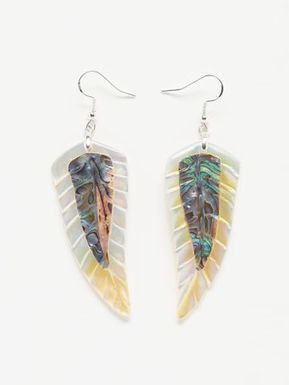 Fern earrings