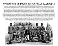 Poilus Tahitiens_PANNEAU 11 Opérations de police en Nouvelle Calédonie