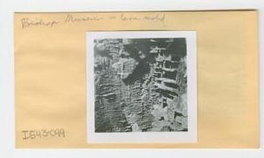 [Lava mold in Hawaii, envelope IE43-099]