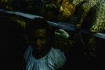 Elderly Tolai woman at her Rabaul market stall