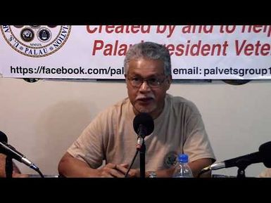 Talk Show w/ U. S. Armed Forces Veteran Association of Palau (11.01.2019)