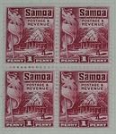 Stamps: Samoan One Penny