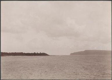 Loh with north end of Toga in distance, Torres Islands, 1906 / J.W. Beattie