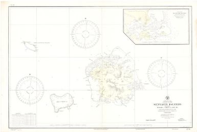 Senyavin Islands, Caroline Islands, North Pacific Ocean : including Ponape, Pakin and Ant Is. : from German and Japanese surveys to 1918 / Hydrographic Office, U.S. Navy